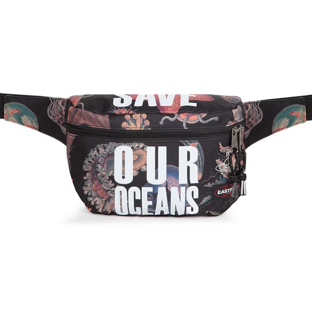 Vivienne Westwood x Eastpak Black Save Our Oceans Waist Bag